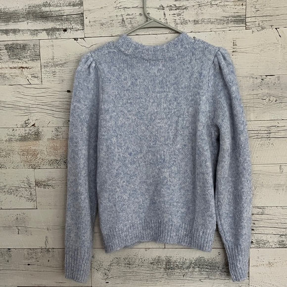 J. Crew Light Blue Crew Neck Sweater - Picture 3 of 4